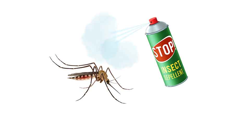 Πράσινο σπρέι για την καταπολέμηση των κουνουπιών